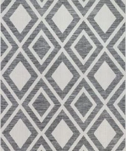 Well Woven Modern Bold Flatweave Grey Soft Area Rug All Area Rugs And Runners