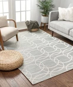 Well Woven Modern Geometric Flatweave Blue Soft Area Rug All Area Rugs And Runners