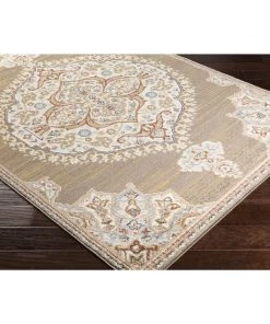 OPVM Vintage Ivory Brown Area Rug All Area Rugs And Runners