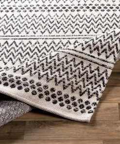Artistic Weavers Moroccan Chevron Machine Washable Area Soft Rug