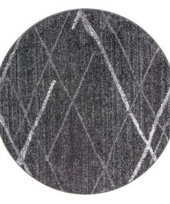 FAS Stripes Dark Gray Soft Area Rugs All Area Rugs And Runners