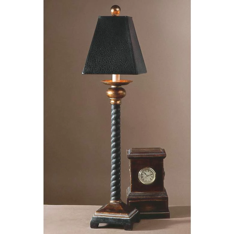 Uttermost Bellcord Black And Bronze Buffet Table Lamp Lamps 3 Uttermost Bellcord Black And Bronze Buffet Table Lamp Lamps