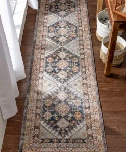 Modern Rugs And Decor All Area Rugs And Runners Vera Vintage Blue Tribal Diamond Medallion Pattern Area Rug 19 Modern Rugs And Decor All Area Rugs And Runners Vera Vintage Blue Tribal Diamond Medallion Pattern Area Rug