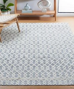 Safavieh Easy Care Hasiba Geometric Machine Washable Soft Rug All Area Rugs And Runners