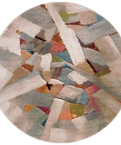 SAFAVIEH All Area Rugs And Runners Porcello Gennady Mid-Century Modern Abstract Rug