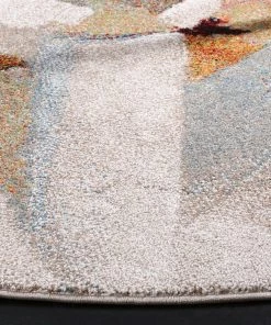 SAFAVIEH All Area Rugs And Runners Porcello Gennady Mid-Century Modern Abstract Rug