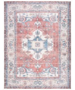 Safavieh Serapi Alki Shabby Chic Distressed Machine Washable Soft Rug