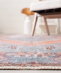 Safavieh All Area Rugs And Runners Serapi Annaelle Shabby Chic Distressed Machine Washable Soft Rug