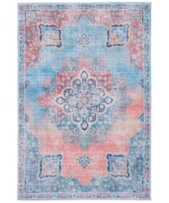 SAFAVIEH Serapi Asel Medallion Distressed Machine Washable Soft Area Rug 24 SAFAVIEH Serapi Asel Medallion Distressed Machine Washable Soft Area Rug