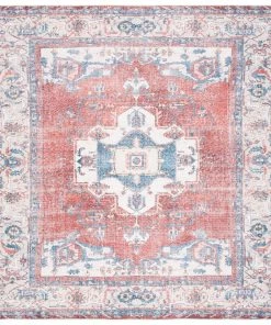 Safavieh Serapi Boushra Shabby Chic Distressed Machine Washable Soft Rug 15 Safavieh Serapi Boushra Shabby Chic Distressed Machine Washable Soft Rug