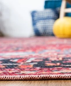 Safavieh Serapi Farnaz Medallion Distressed Machine Washable Soft Rug 11 Safavieh Serapi Farnaz Medallion Distressed Machine Washable Soft Rug