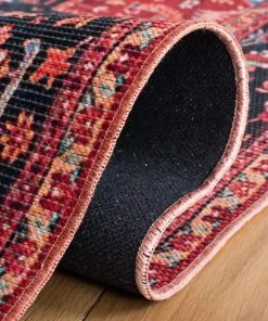 Safavieh Serapi Farnaz Medallion Distressed Machine Washable Soft Rug 12 Safavieh Serapi Farnaz Medallion Distressed Machine Washable Soft Rug