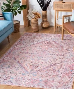 Safavieh Serapi Ivan Shabby Chic Distressed Machine Washable Soft Rug