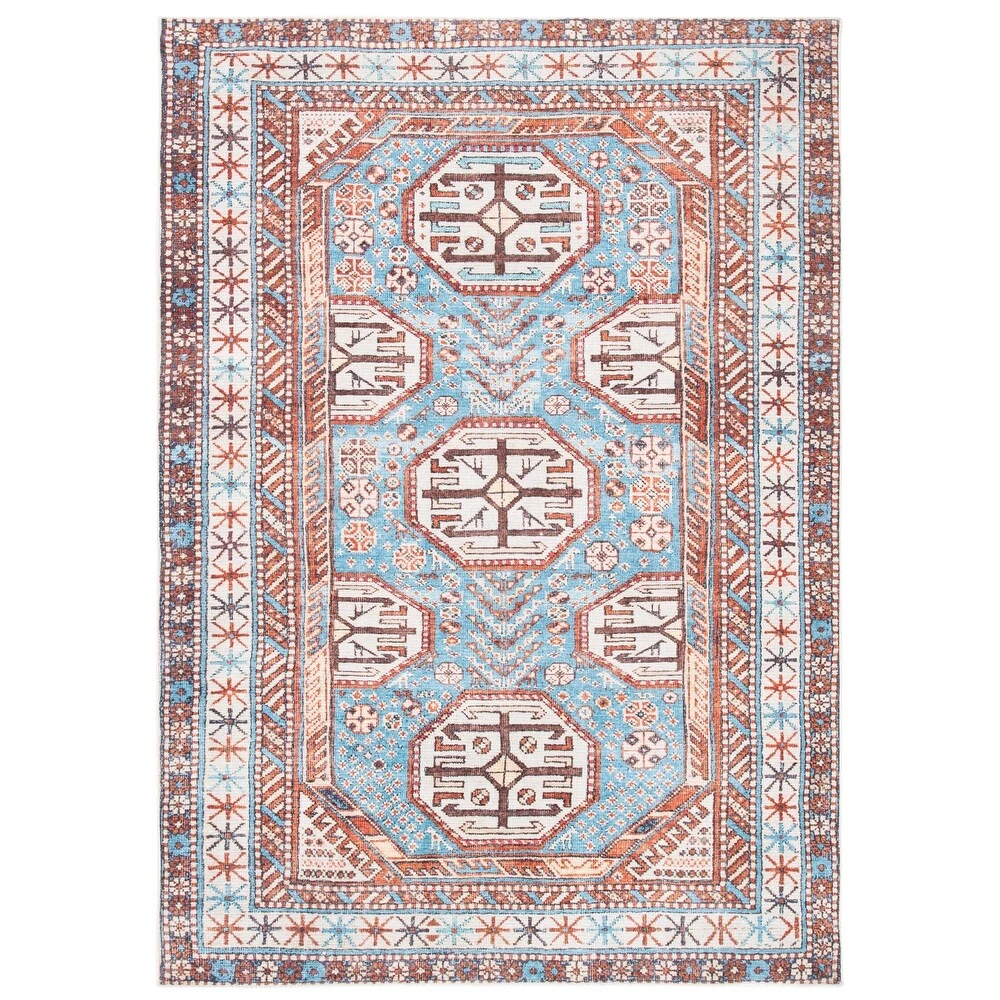 Safavieh All Area Rugs And Runners Serapi Lianne Shabby Chic Distressed Machine Washable Soft Rug 2 Safavieh All Area Rugs And Runners Serapi Lianne Shabby Chic Distressed Machine Washable Soft Rug