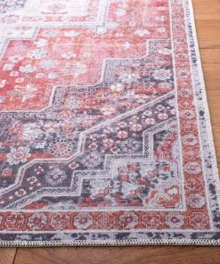 Safavieh All Area Rugs And Runners Serapi Marijanka Shabby Chic Distressed Machine Washable Soft Rug