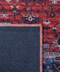 Safavieh Serapi Roelofje Medallion Distressed Machine Washable Soft Rug