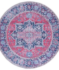 Safavieh All Area Rugs And Runners Serapi Sacha Medallion Distressed Machine Washable Soft Rug