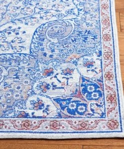 Safavieh Serapi Sayime Medallion Distressed Machine Washable Soft Rug All Area Rugs And Runners