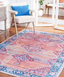 Safavieh Serapi Shanti Distressed Machine Washable Soft Rug