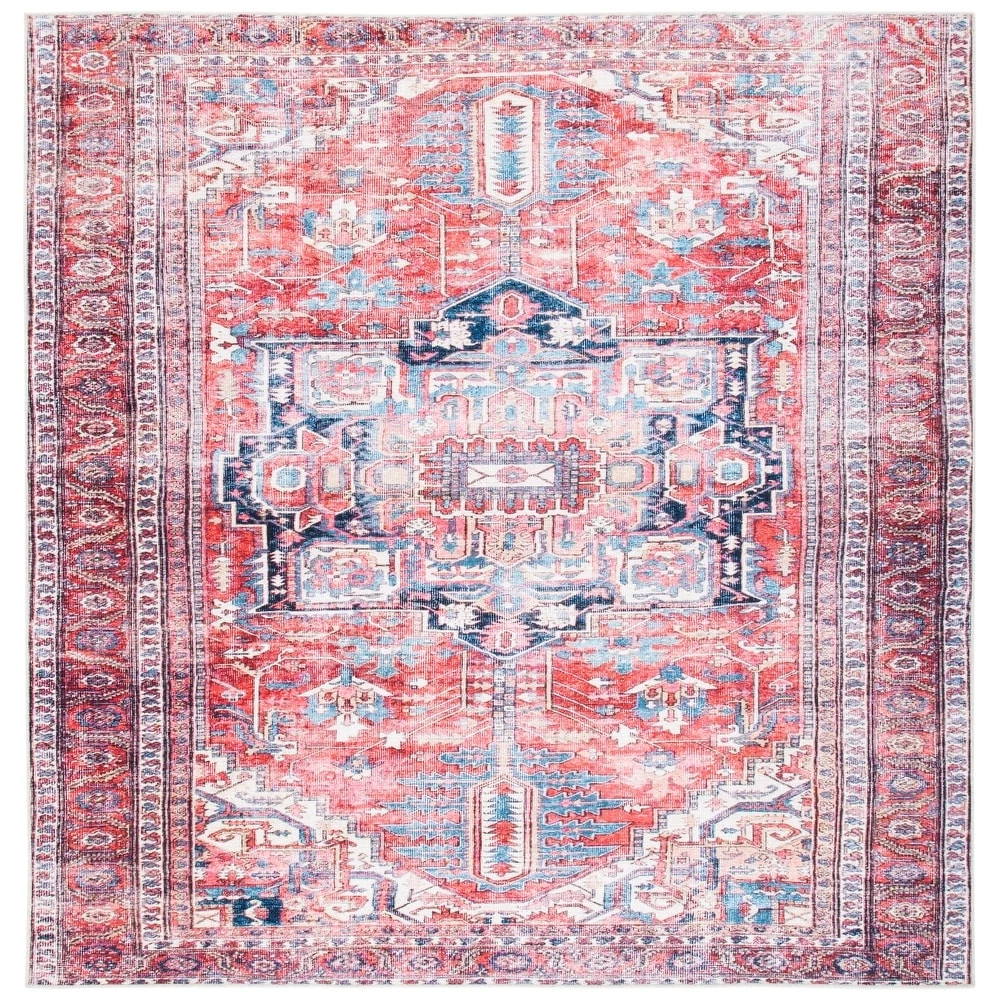 Safavieh Serapi Viveka Shabby Chic Distressed Machine Washable Soft Rug All Area Rugs And Runners 8 Safavieh Serapi Viveka Shabby Chic Distressed Machine Washable Soft Rug All Area Rugs And Runners