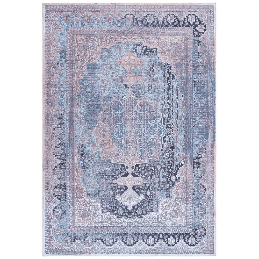 Safavieh All Area Rugs And Runners Serapi Xhoana Shabby Chic Distressed Machine Washable Soft Rug 2 Safavieh All Area Rugs And Runners Serapi Xhoana Shabby Chic Distressed Machine Washable Soft Rug