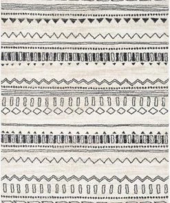 Ww All Area Rugs And Runners Ratu Moroccan Tribal Geometric Ivory Rug