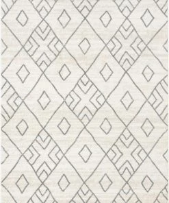 Well Woven All Area Rugs And Runners Moroccan Lattice Trellis Ivory Grey Soft Area Rug