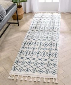 Well Woven Nordic Tribal Trellis Pattern Light Blue Ivory Soft Area Rug 13 Well Woven Nordic Tribal Trellis Pattern Light Blue Ivory Soft Area Rug