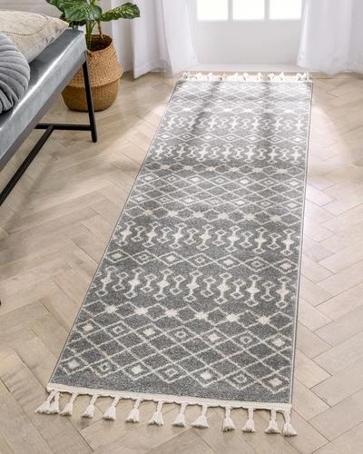 Well Woven Nordic Tribal Trellis Pattern Grey Soft Rug All Area Rugs And Runners 7 Well Woven Nordic Tribal Trellis Pattern Grey Soft Rug All Area Rugs And Runners