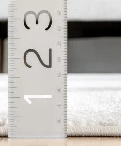 Well Woven Nordic Tribal Ivory Blue Area Rug