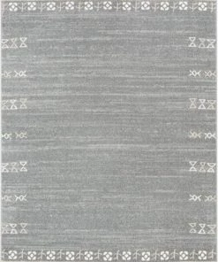 Well Woven Nordic Tribal Grey Soft Area Rug All Area Rugs And Runners