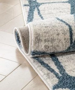 Well Woven Nordic Geometric Pattern Blue Ivory Area Rug All Area Rugs And Runners 9 Well Woven Nordic Geometric Pattern Blue Ivory Area Rug All Area Rugs And Runners