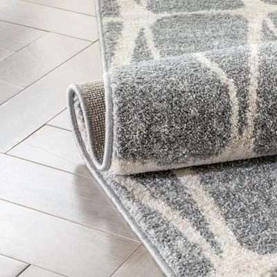 Well Woven Nordic Geometric Pattern Grey Area Rug 4 Well Woven Nordic Geometric Pattern Grey Area Rug