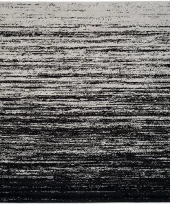 FAS Ombre Silver Black Soft Area Rug All Area Rugs And Runners