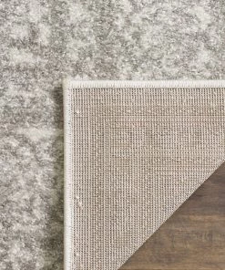 FAS Luxurious Vintage Ivory Silver Area Rugs