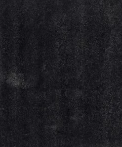 Athens Shag Ilaha Black Soft Plush Shag Area Rug