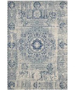 Safavieh Evoke Vintage Ivory / Blue Blue Ivory Distressed Medallion Area Rug All Area Rugs And Runners 10 Safavieh Evoke Vintage Ivory / Blue Blue Ivory Distressed Medallion Area Rug All Area Rugs And Runners
