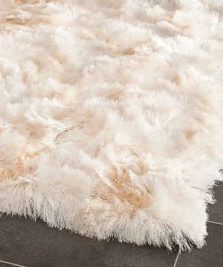 FAS All Area Rugs And Runners Premium Handmade Silken Ivory Plush Shag Area Rug 16 FAS All Area Rugs And Runners Premium Handmade Silken Ivory Plush Shag Area Rug