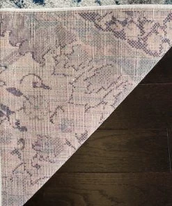 FAS Floral Cream/ Light Grey/Gray Area Rugs