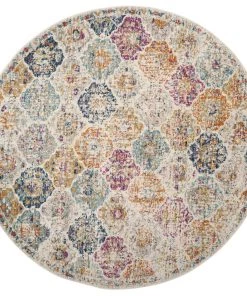 FAS All Area Rugs And Runners Vintage Cream/Multi-color Rugs