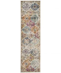 FAS All Area Rugs And Runners Vintage Cream/Multi-color Rugs