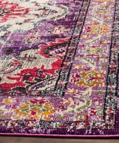 FAS Distressed Violet Fuchsia Soft Area Rug All Area Rugs And Runners