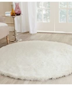 FAS All Area Rugs And Runners Premium Handmade Silken Ivory Plush Shag Area Rug 17 FAS All Area Rugs And Runners Premium Handmade Silken Ivory Plush Shag Area Rug