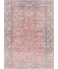 Artistic Weavers Traditional Medallion Machine Washable Area Soft Rug