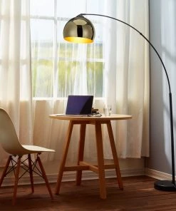 Modern Rugs And Decor Home Décor Marble Base 67 Inch Arched Floor Lamp