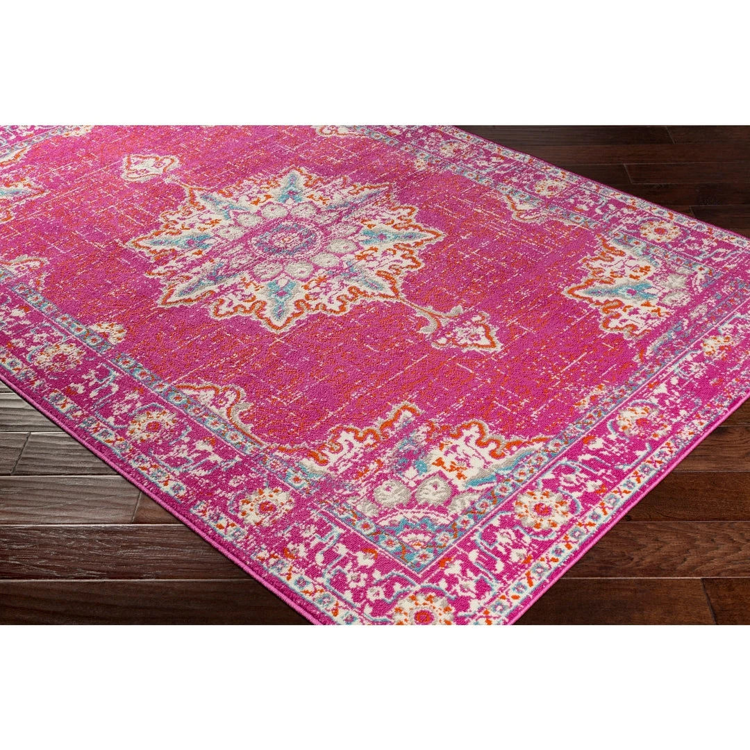 Sheridan Traditional Navy All Area Rugs And Runners Traditional Medallion Distressed Fuchsia Area Rug 6 Sheridan Traditional Navy All Area Rugs And Runners Traditional Medallion Distressed Fuchsia Area Rug
