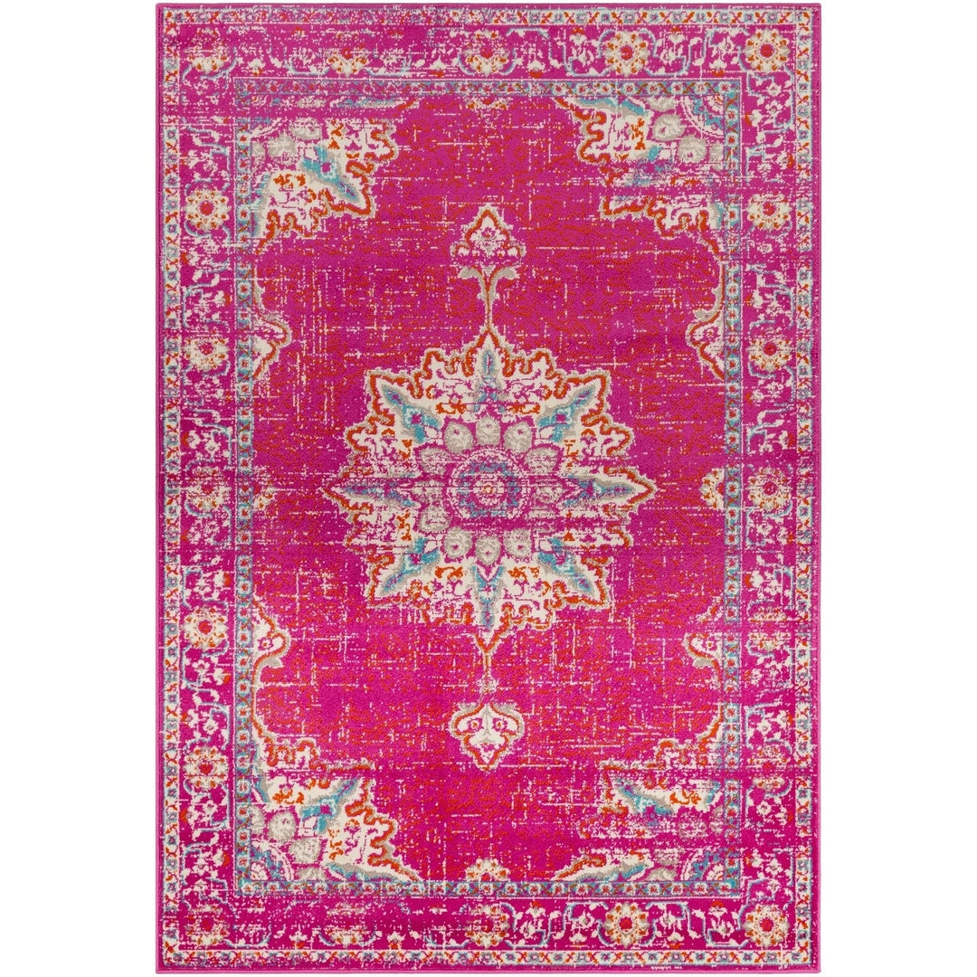 Sheridan Traditional Navy All Area Rugs And Runners Traditional Medallion Distressed Fuchsia Area Rug 5 Sheridan Traditional Navy All Area Rugs And Runners Traditional Medallion Distressed Fuchsia Area Rug