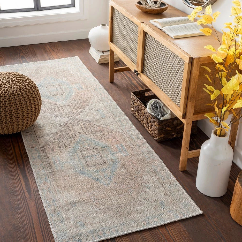 Artistic Weavers Distressed Medallion Machine Washable Area Soft Rug All Area Rugs And Runners 9 Artistic Weavers Distressed Medallion Machine Washable Area Soft Rug All Area Rugs And Runners