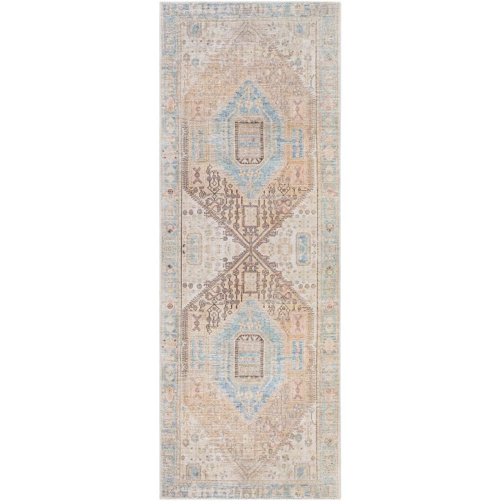 Artistic Weavers Distressed Medallion Machine Washable Area Soft Rug All Area Rugs And Runners 10 Artistic Weavers Distressed Medallion Machine Washable Area Soft Rug All Area Rugs And Runners