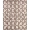 Silver Orchid Dione Micro-Looped Moroccan Trellis Cotton Soft Area Rug All Area Rugs And Runners